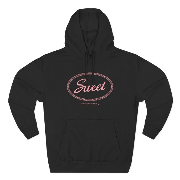 Mayday Parade Sweet (Puff Print) Three-panel Fleece Hoodie
