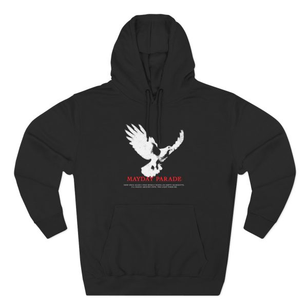 Mayday Parade Dove Three-panel Fleece Hoodie