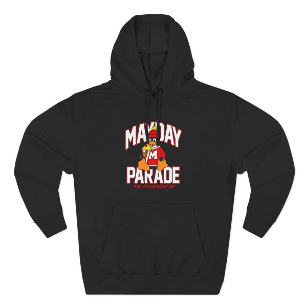 Mayday Parade Cherry Lemonade - Railroad Grey Three-panel Fleece Hoodie